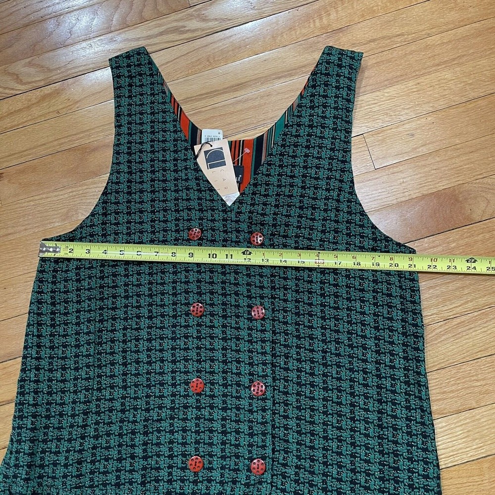 Vintage Carole Little Womens Maxi Jumper Dress 16 Country Cottagecore Granny NEW - Picture 4 of 10